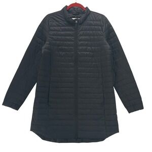 Old Navy Quilted Puffer Jacket Black Large‎